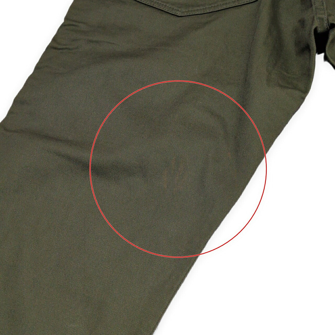 EVISU 5020 Satin Stretch Khaki Pants Size 32