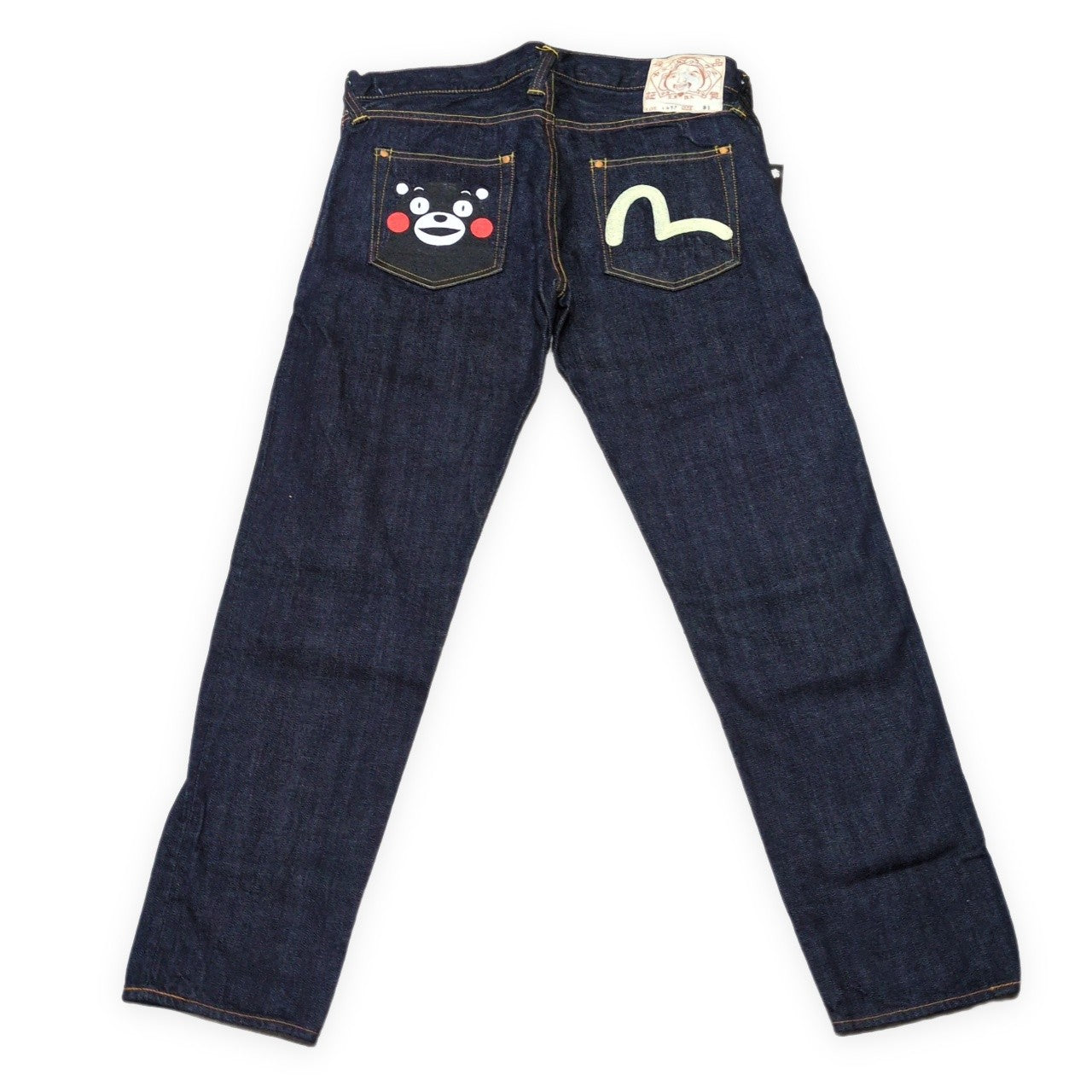 EVISU Lot.1977 Blue Kumamon Selvedge Jeans Size 31