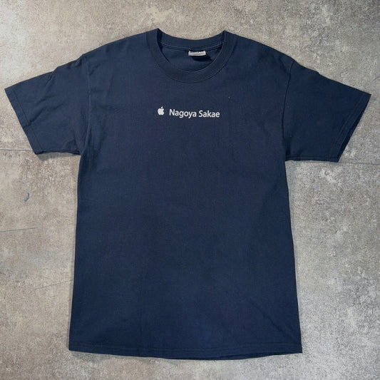 Hanes 00s Apple Nagoya Sakae Novelty T-Shirt Size M