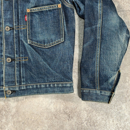 LEVI'S 90s 71506 1st Big E 506XX Denim Jacket Size M