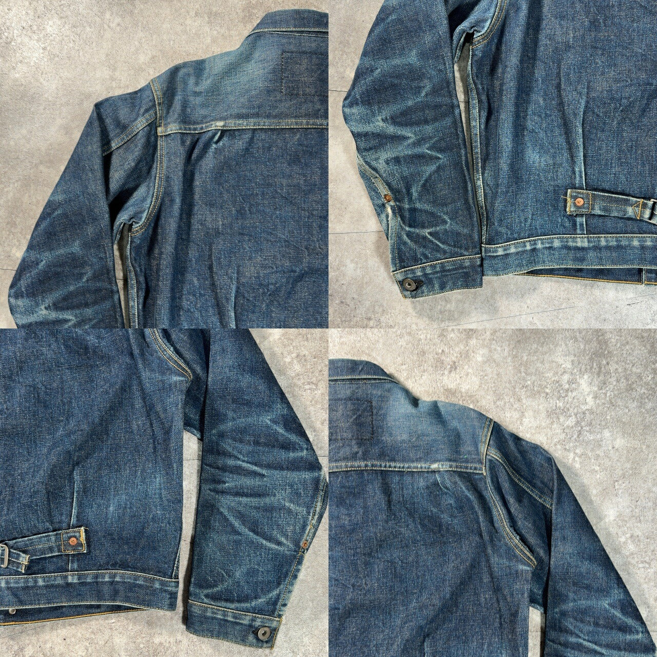 LEVI'S 90s 71506 1st Big E 506XX Denim Jacket Size M