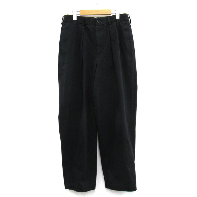 MARKAWARE Classic Fit Twill Trousers Black Size 1