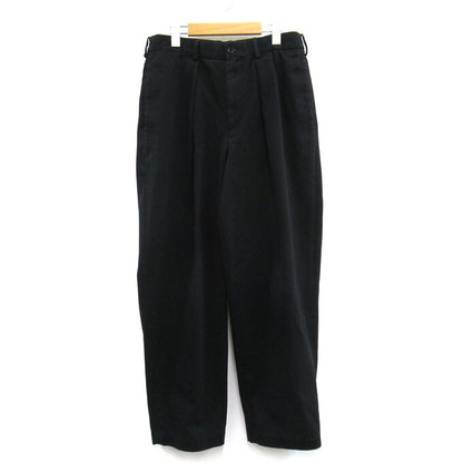 MARKAWARE Classic Fit Twill Trousers Black Size 1