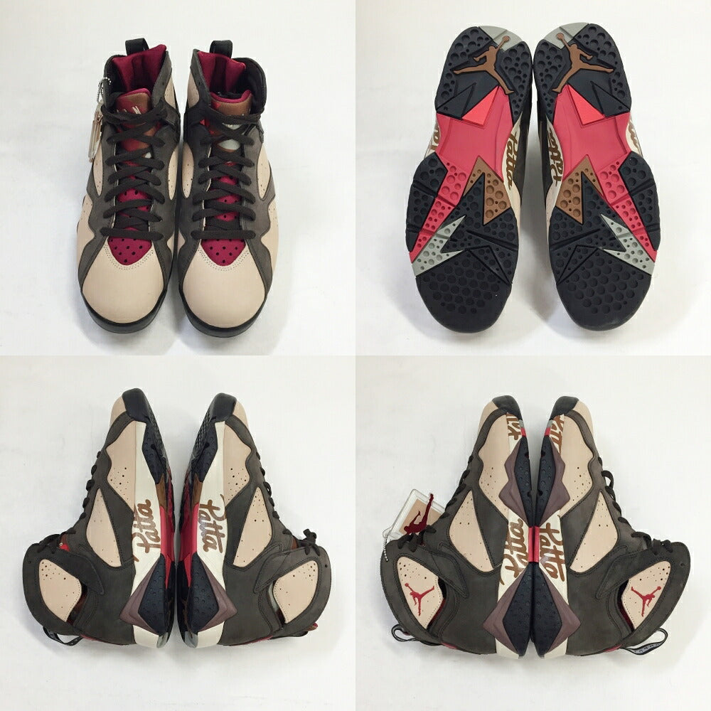 NIKE Air Jordan 7 Retro Patta Multi-Color Sneakers Size 10.5