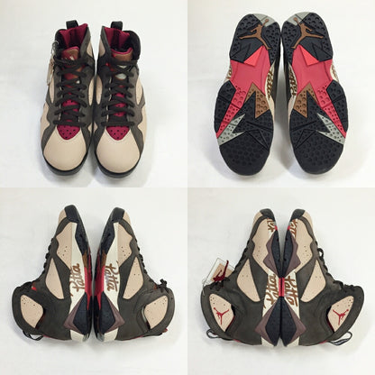 NIKE Air Jordan 7 Retro Patta Multi-Color Sneakers Size 10.5