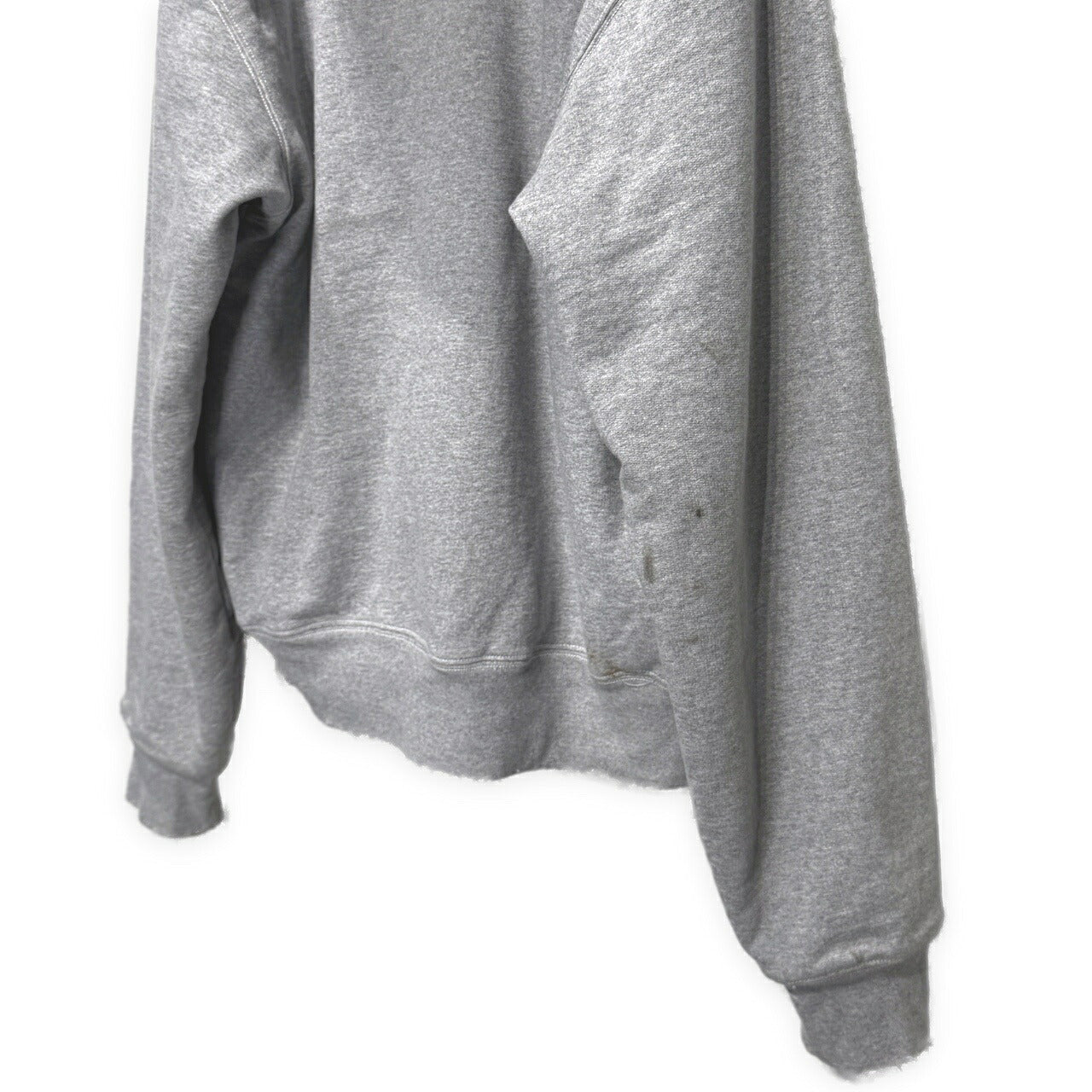 STUSSY Gray Double Face Label Full Zip Hoodie Size XL