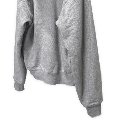 STUSSY Gray Double Face Label Full Zip Hoodie Size XL