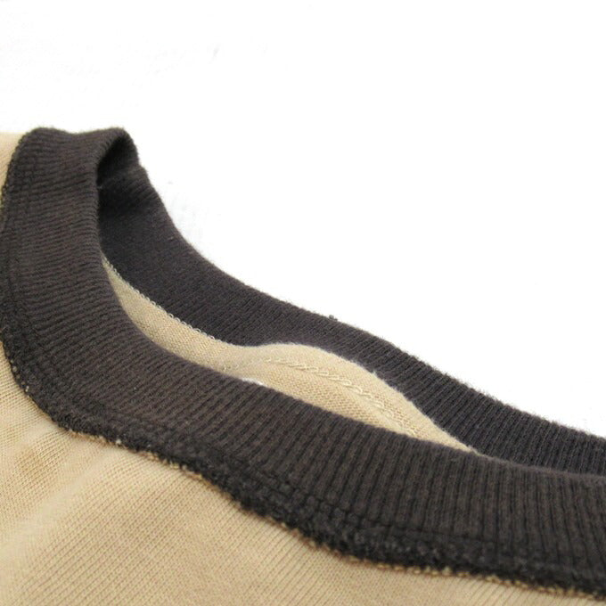 RHUDE Long Sleeve Print T-Shirt Beige Size L