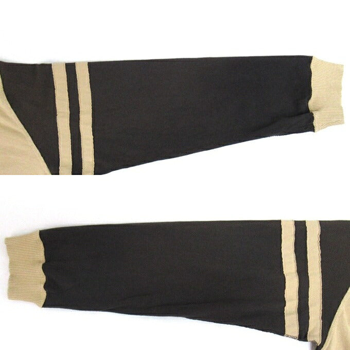 RHUDE Long Sleeve Print T-Shirt Beige Size L