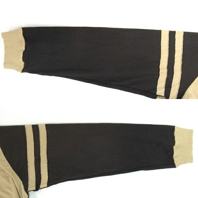 RHUDE Long Sleeve Print T-Shirt Beige Size L