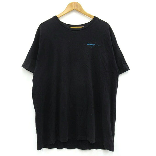 OFF-WHITE Gradient Logo T-Shirt Black Size S