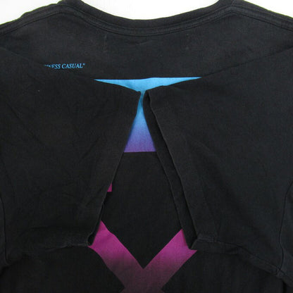 OFF-WHITE Gradient Logo T-Shirt Black Size S