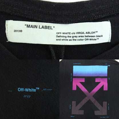 OFF-WHITE Gradient Logo T-Shirt Black Size S