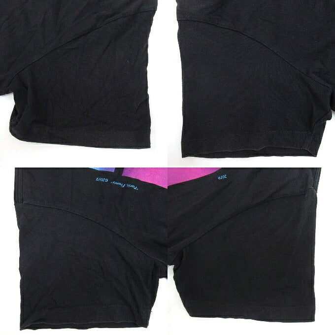 OFF-WHITE Gradient Logo T-Shirt Black Size S