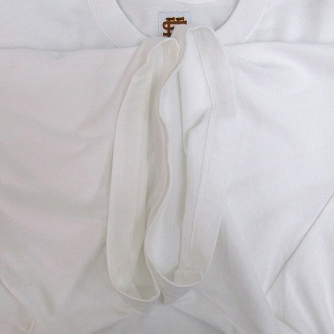 SEE SEE Super Big Flat T-Shirt White Size XL