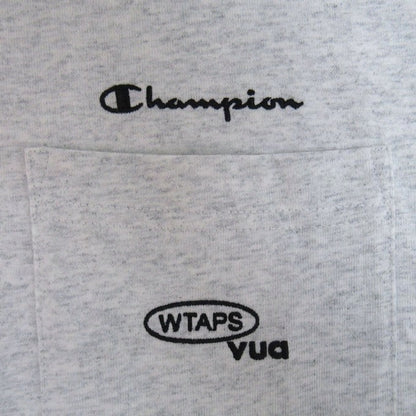 WTAPS x Champion 25AW Academy Long Sleeve T-Shirt Gray Size XL