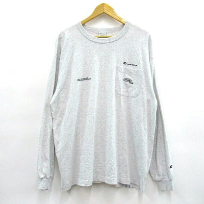 WTAPS x Champion 25AW Academy Long Sleeve T-Shirt Gray Size XL