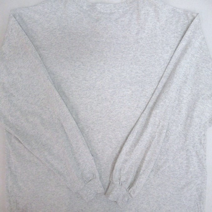 WTAPS x Champion 25AW Academy Long Sleeve T-Shirt Gray Size XL