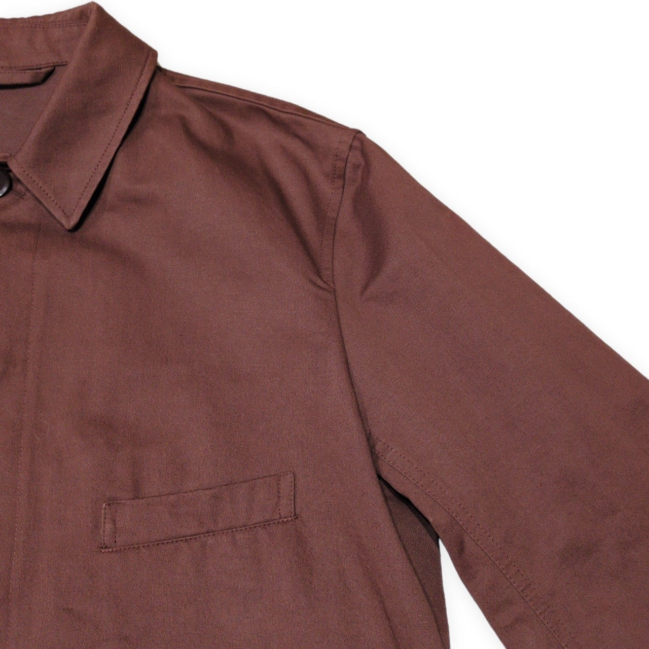LEMAIRE Workwear Coverall Jacket Brown Size 46