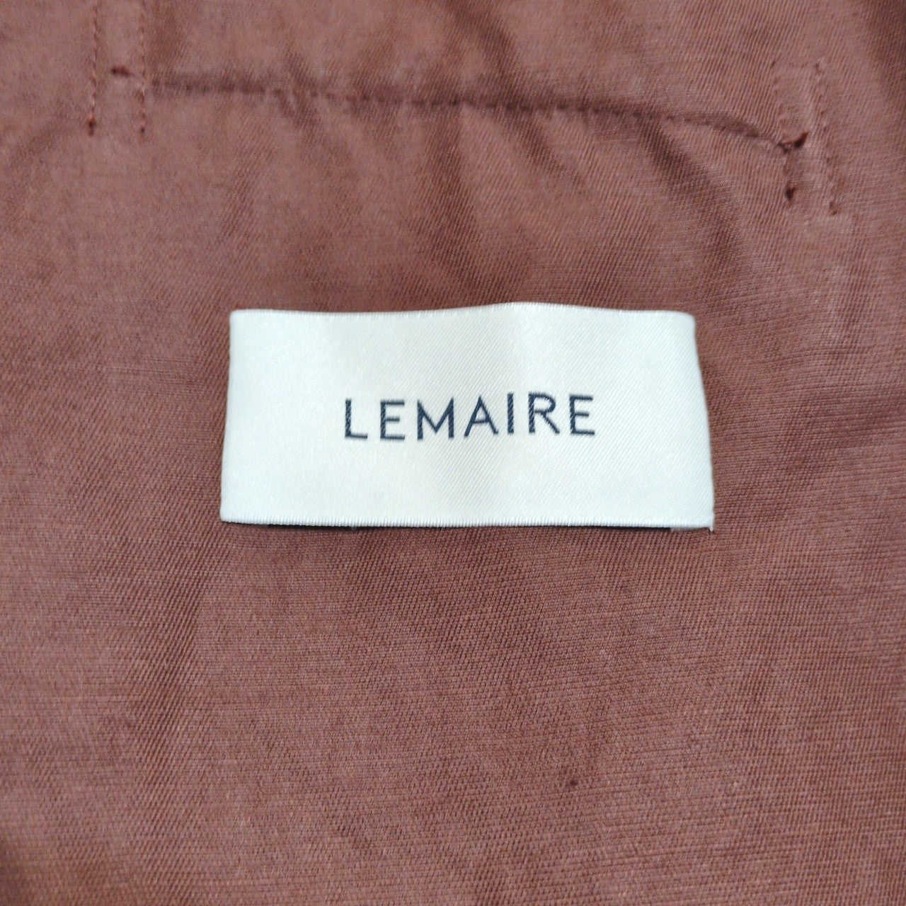 LEMAIRE Workwear Coverall Jacket Brown Size 46