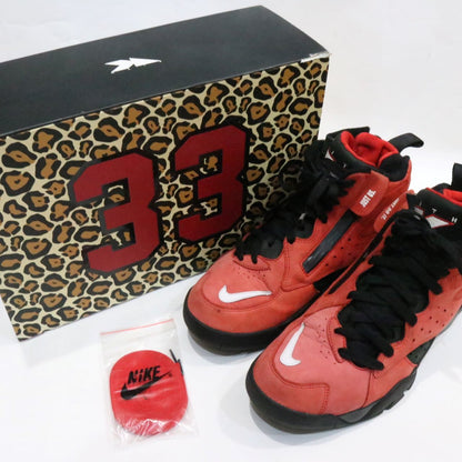 KITH Nike Air Maestro 2 QS Leather Sneakers Red Size 27cm