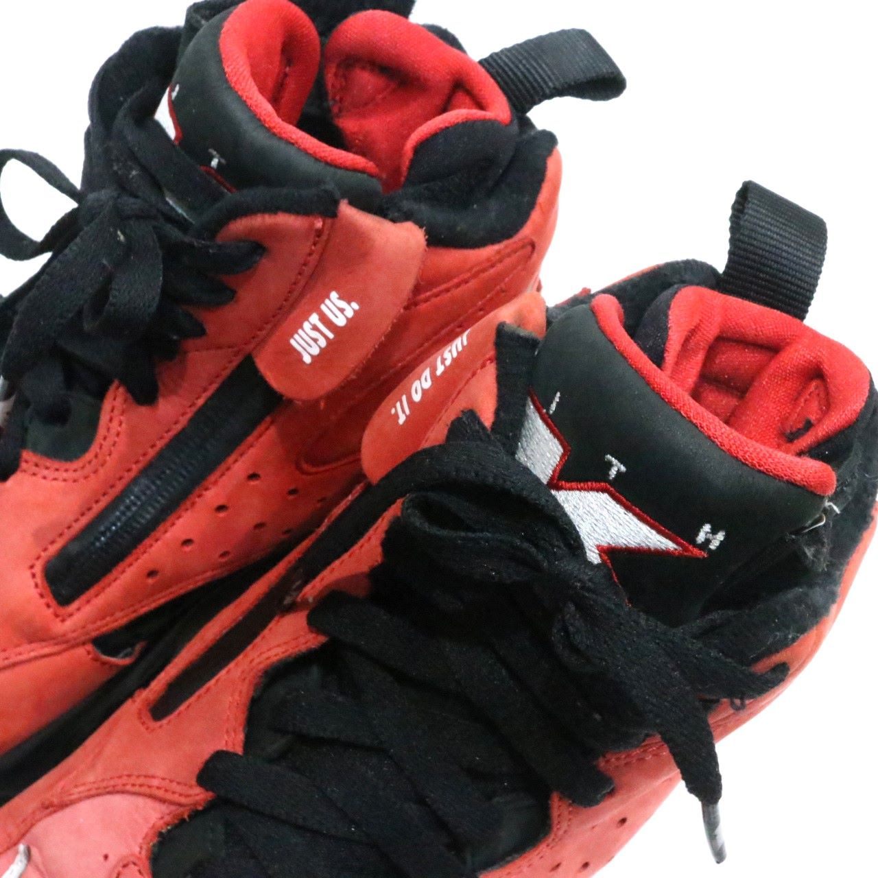 KITH Nike Air Maestro 2 QS Leather Sneakers Red Size 27cm