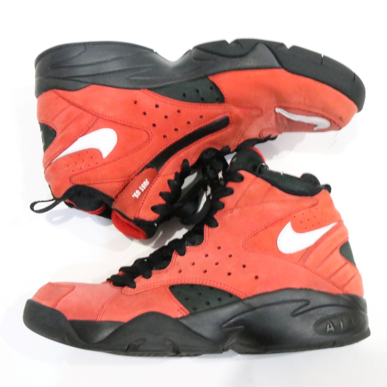 KITH Nike Air Maestro 2 QS Leather Sneakers Red Size 27cm