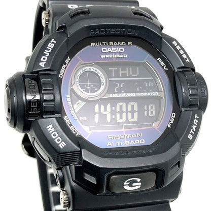 G-SHOCK GW-9200BWJ-1 Riseman Twin Watch Black Size ONE SIZE