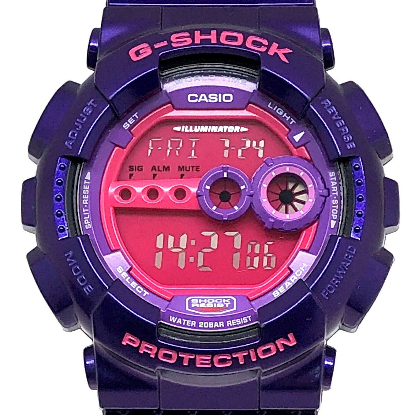 G-SHOCK GD-100SC-6 Crazy Colors Digital Watch Size ONE SIZE