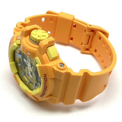 G-SHOCK GA-400A-9A Rotary Switch Matte Yellow Watch Size ONE SIZE