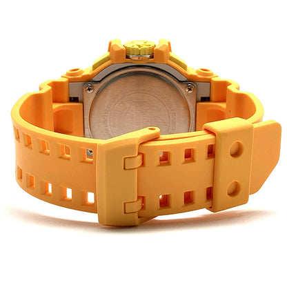 G-SHOCK GA-400A-9A Rotary Switch Matte Yellow Watch Size ONE SIZE