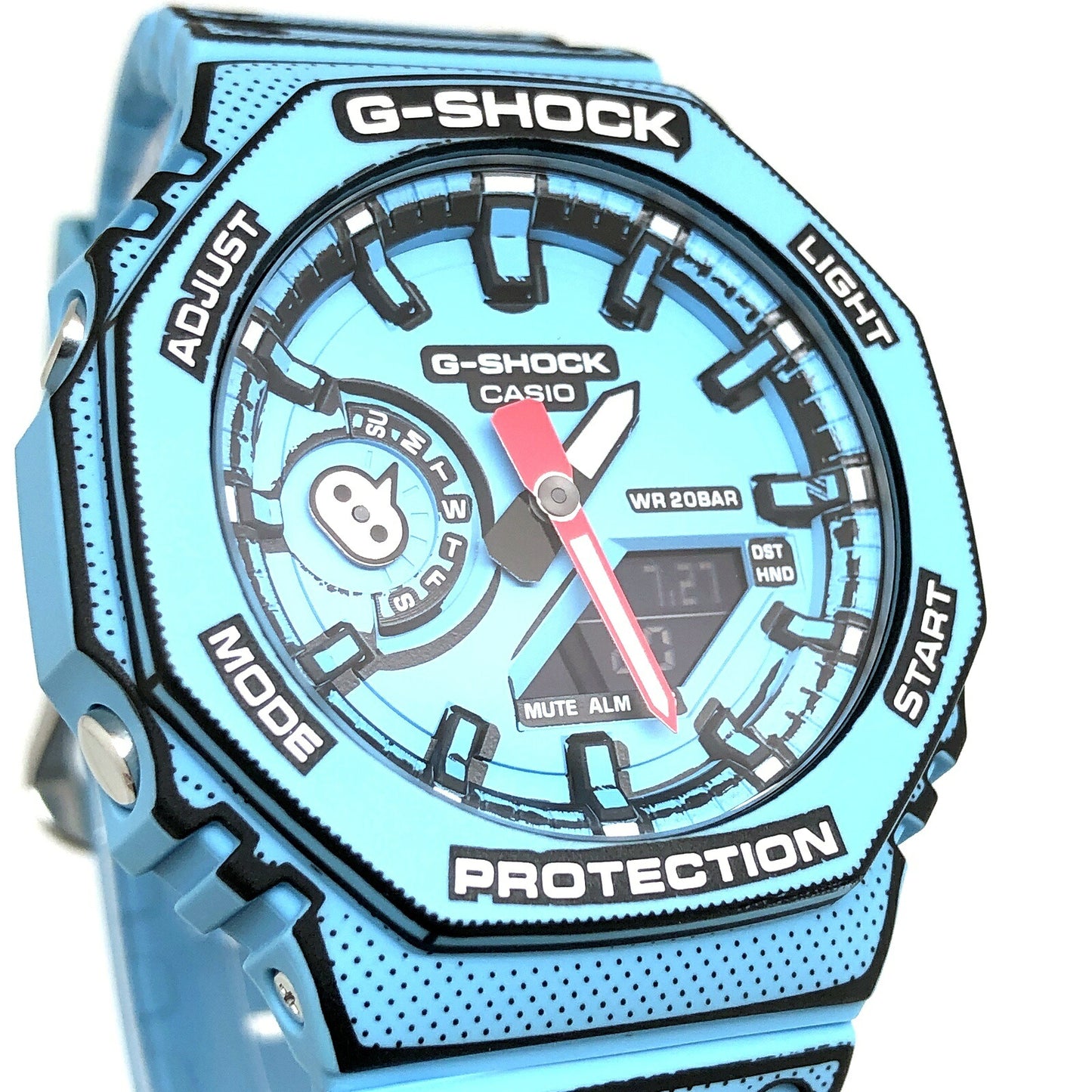 G-SHOCK GA-2100MNG-2A Manga Theme Watch Blue Size ONE SIZE