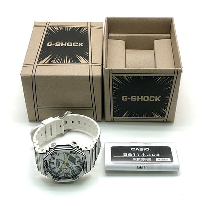 G-SHOCK GA-2100MNG-7A Manga Theme Watch White Size ONE SIZE
