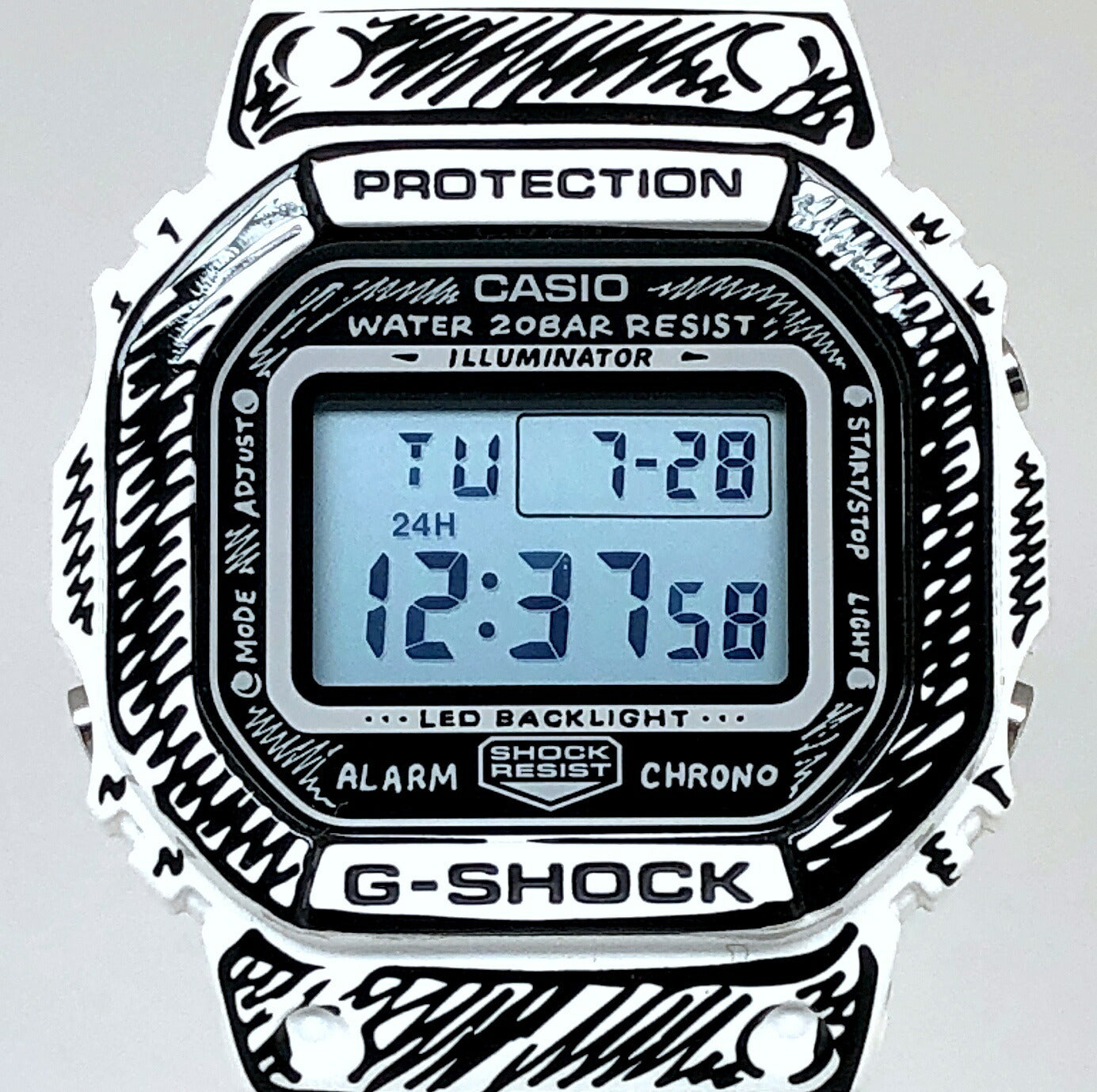 G-SHOCK Joshua Vides Monotone DW-5600 Watch Size ONE SIZE