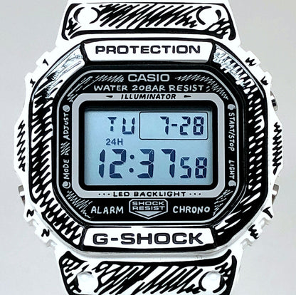 G-SHOCK Joshua Vides Monotone DW-5600 Watch Size ONE SIZE