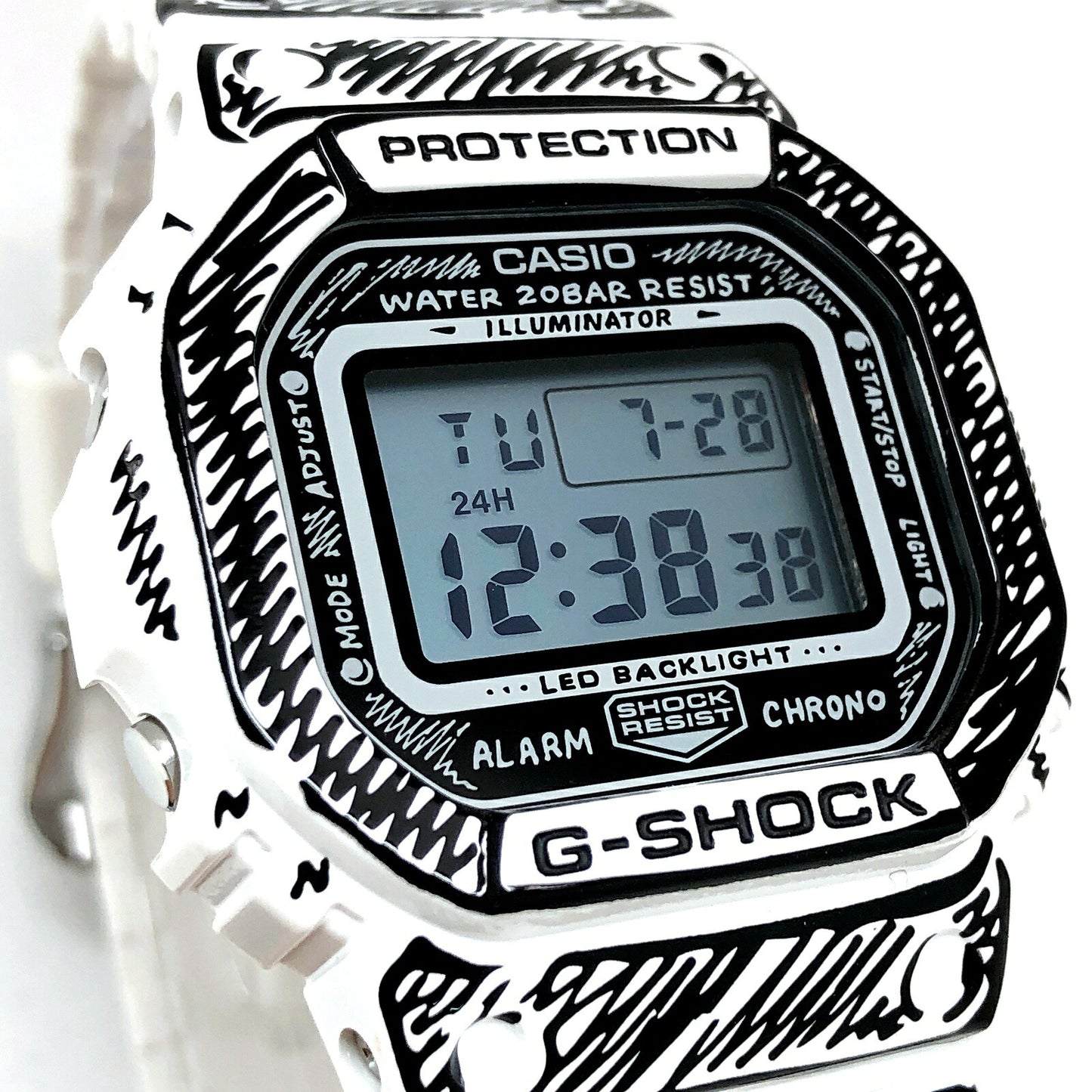 G-SHOCK Joshua Vides Monotone DW-5600 Watch Size ONE SIZE