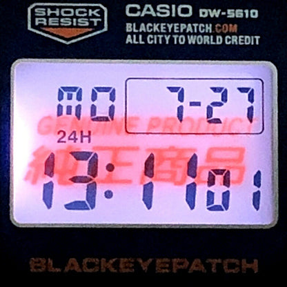 G-SHOCK BlackEyePatch Square DW-5610 Watch Size ONE SIZE
