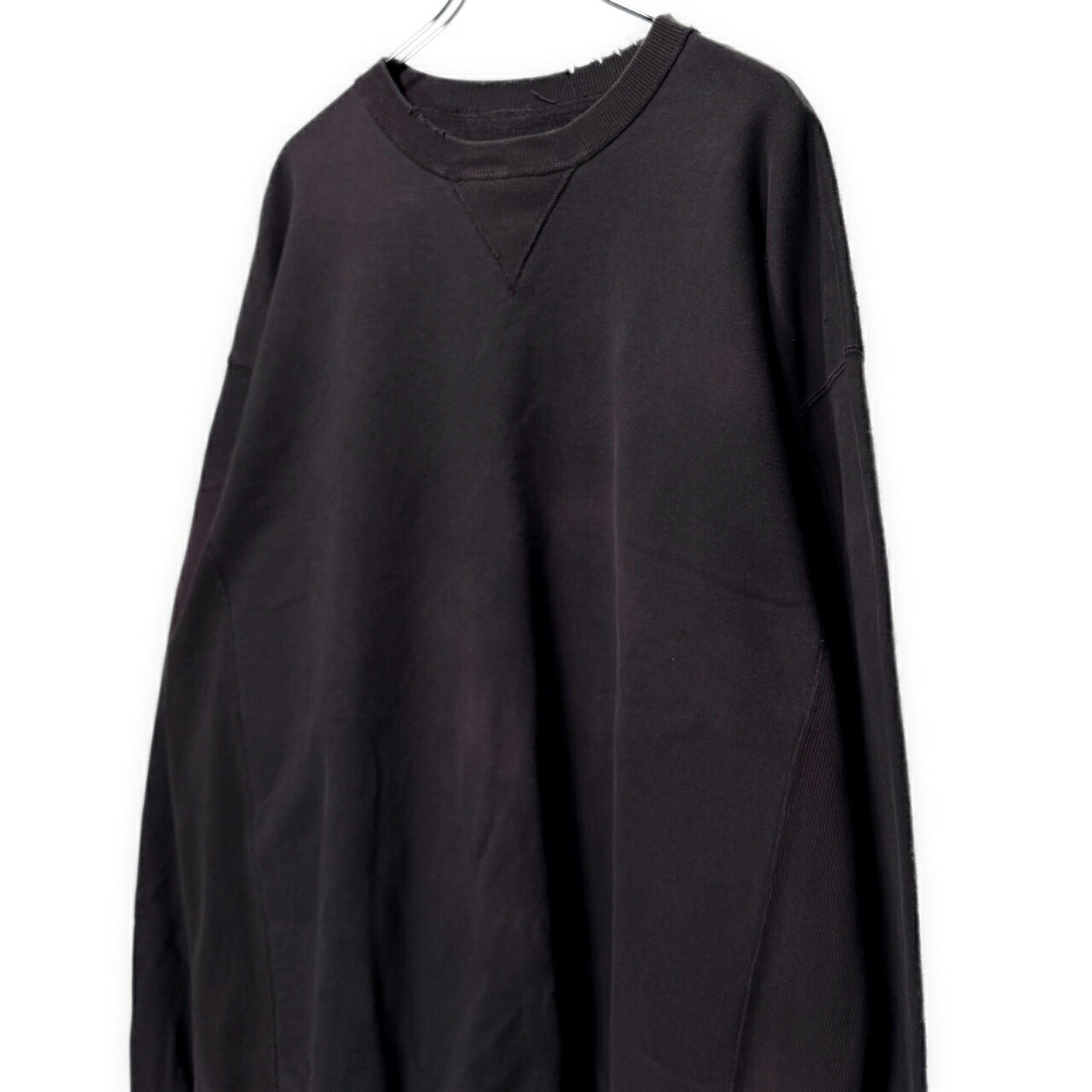 DENHAM A IN UCRAFT Distressed Sweatshirt Size L