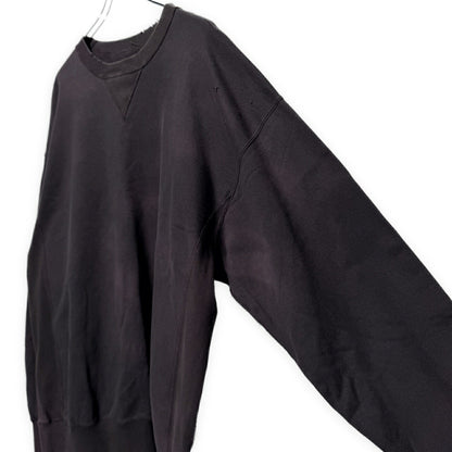 DENHAM A IN UCRAFT Distressed Sweatshirt Size L