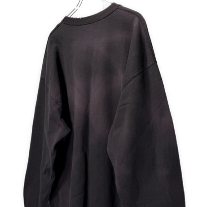 DENHAM A IN UCRAFT Distressed Sweatshirt Size L