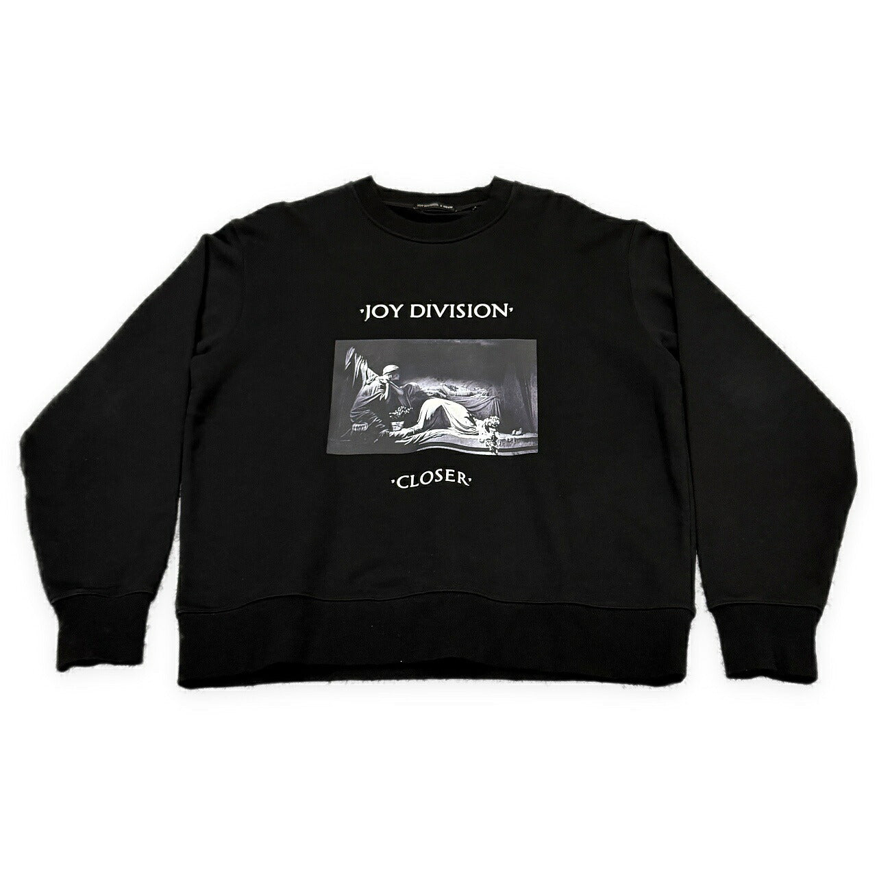 NEUW DENIM X JOY DIVISION Closer Print Sweatshirt Size L