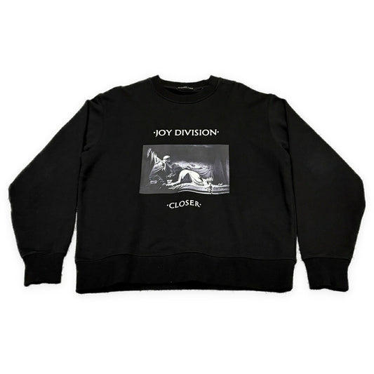 NEUW DENIM X JOY DIVISION Closer Print Sweatshirt Size L