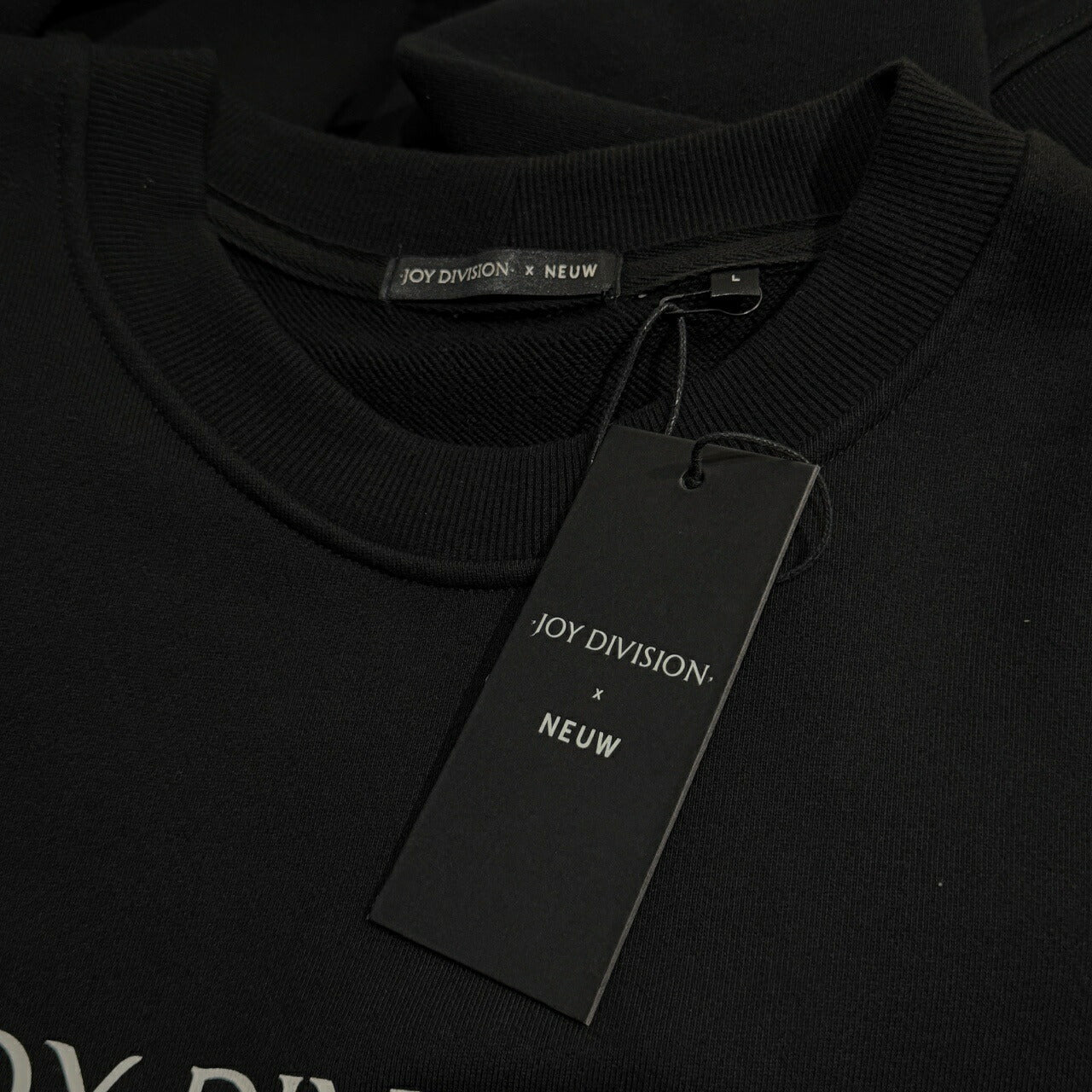 NEUW DENIM X JOY DIVISION Closer Print Sweatshirt Size L