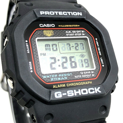G-SHOCK DW-5000-1 Reissue Screw Back EL Watch Size ONE SIZE