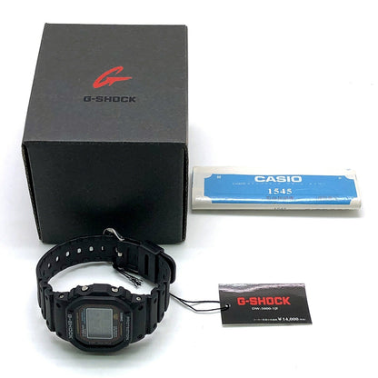 G-SHOCK DW-5000-1 Reissue Screw Back EL Watch Size ONE SIZE