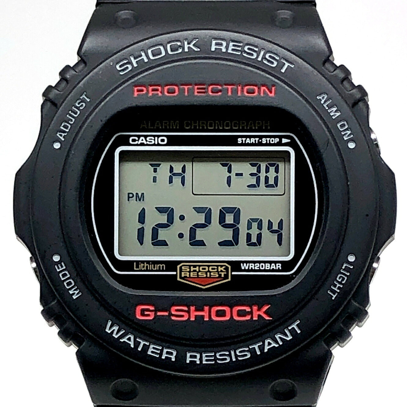 G-SHOCK DW-5750E-1 Reissue Sting Face Watch Size ONE SIZE