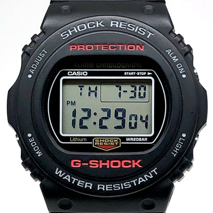 G-SHOCK DW-5750E-1 Reissue Sting Face Watch Size ONE SIZE