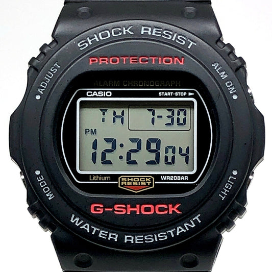 G-SHOCK DW-5750E-1 Reissue Sting Face Watch Size ONE SIZE