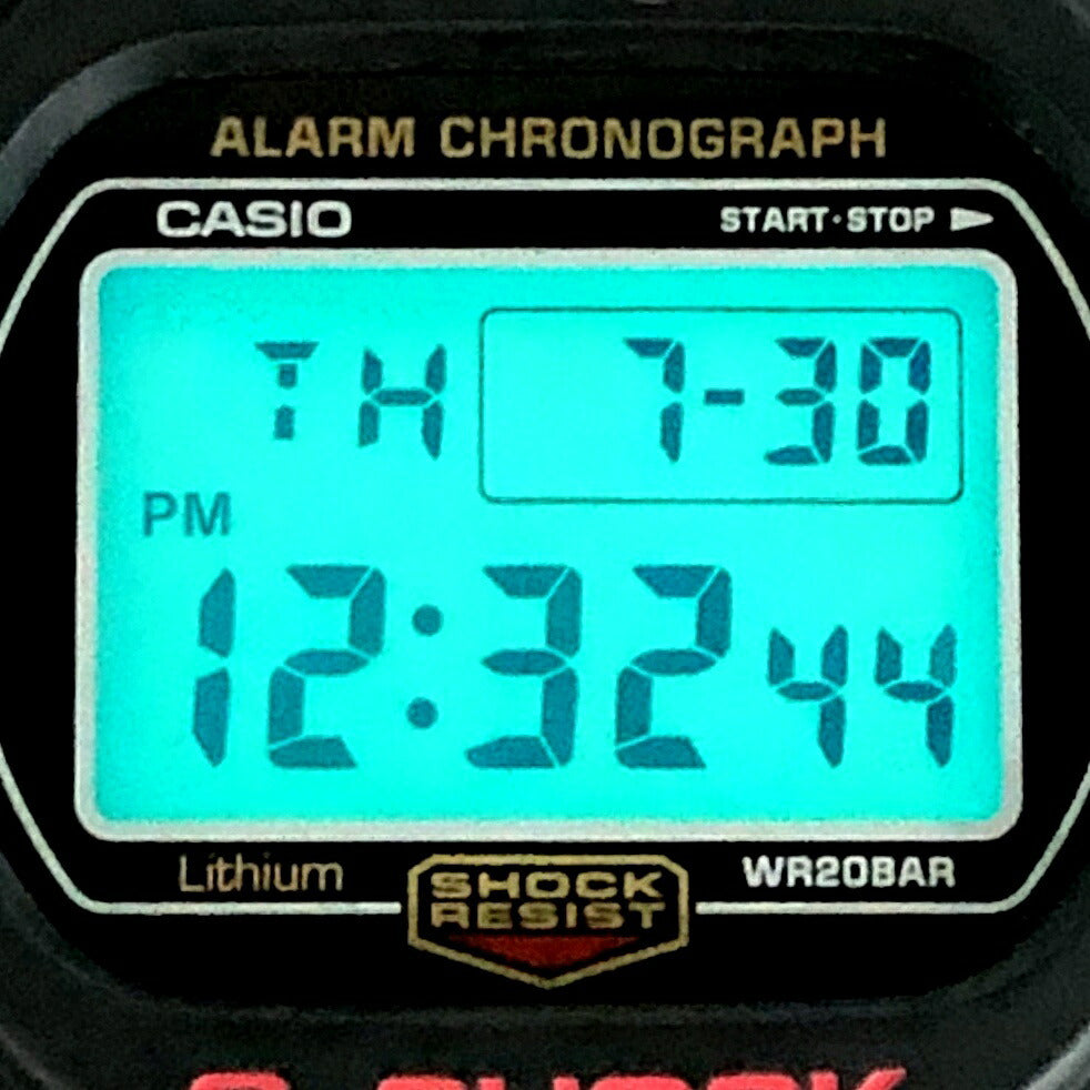 G-SHOCK DW-5750E-1 Reissue Sting Face Watch Size ONE SIZE