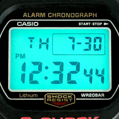G-SHOCK DW-5750E-1 Reissue Sting Face Watch Size ONE SIZE
